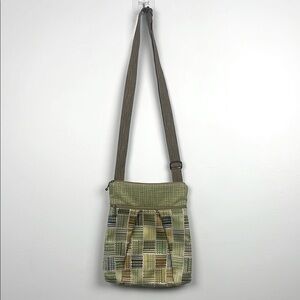 Maruca geometric handmade in Boulder CO fabric crossbody bag